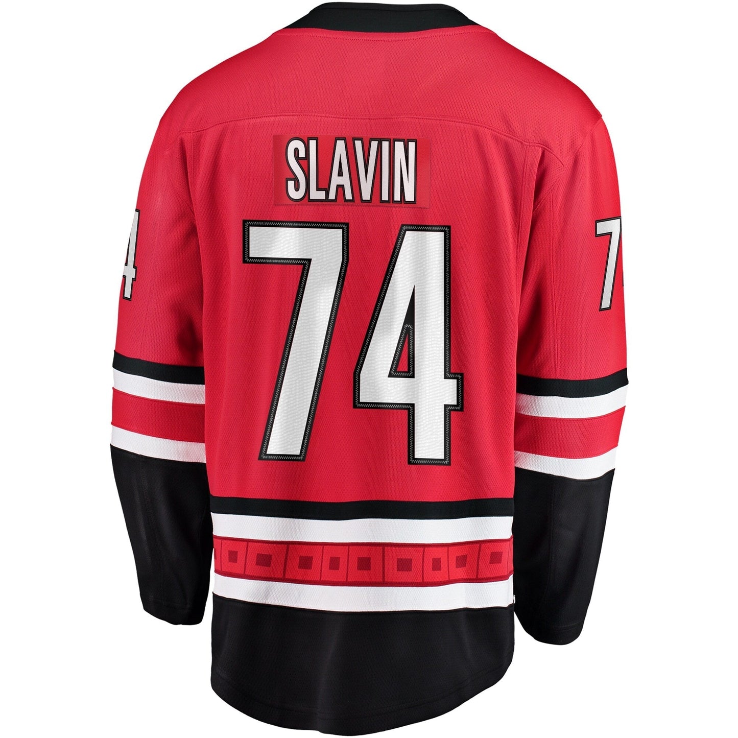 Jaccob Slavin Carolina Hurricanes Alternate Breakaway Jersey - Red