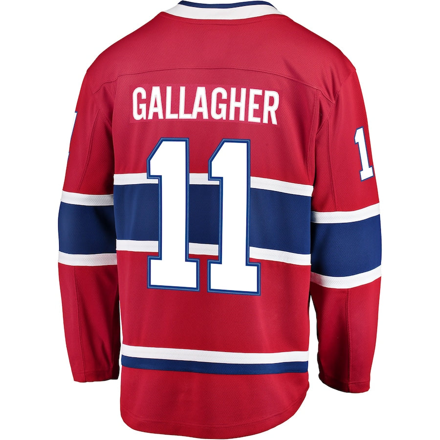 Brendan Gallagher Montreal Canadiens Breakaway Jersey - Red