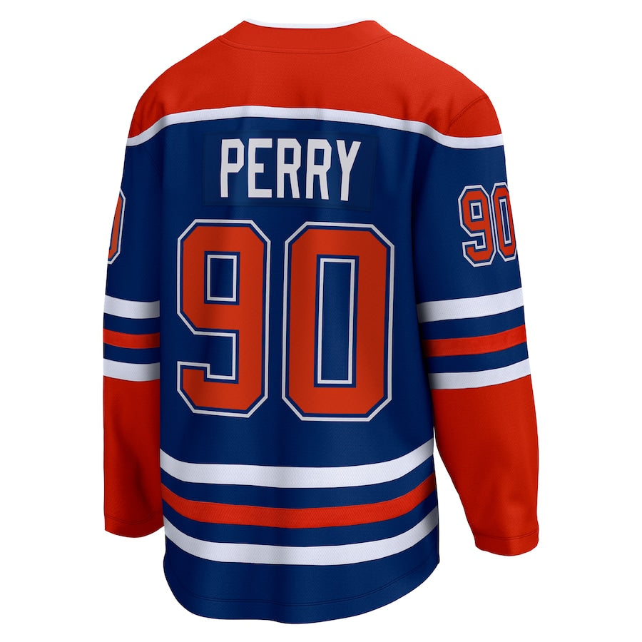 Corey Perry Edmonton Oilers Home Premier Breakaway Jersey - Royal