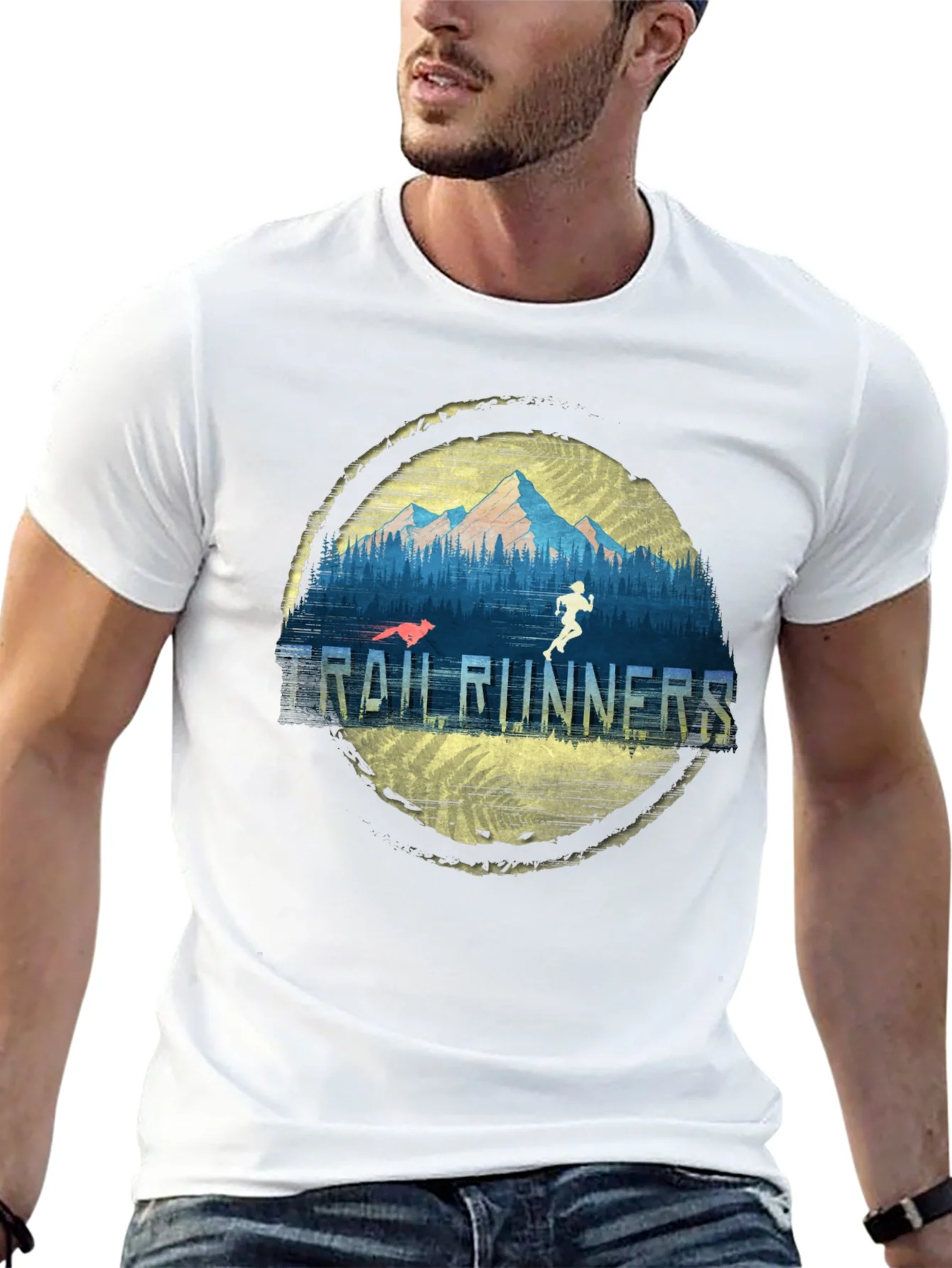 Trail Runners Graphic Tee - Outdoor Adventure Shirt