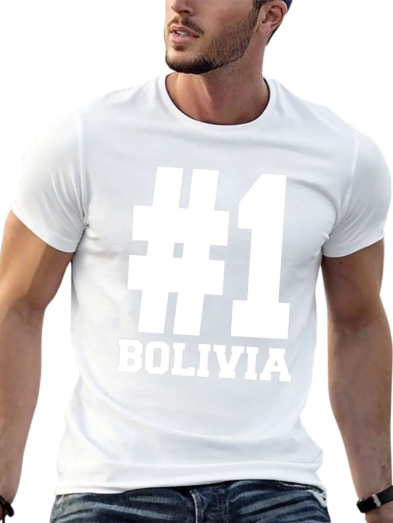 #1 Bolivia Black T-Shirt - Show Your Pride!