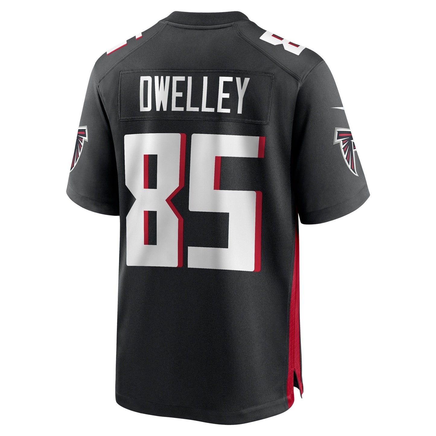 Ross Dwelley Atlanta Falcons Nike Team Game Jersey - Black