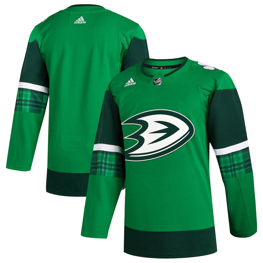 Anaheim Ducks 2023 St. Patrick's Day Primegreen Jersey - Kelly Green