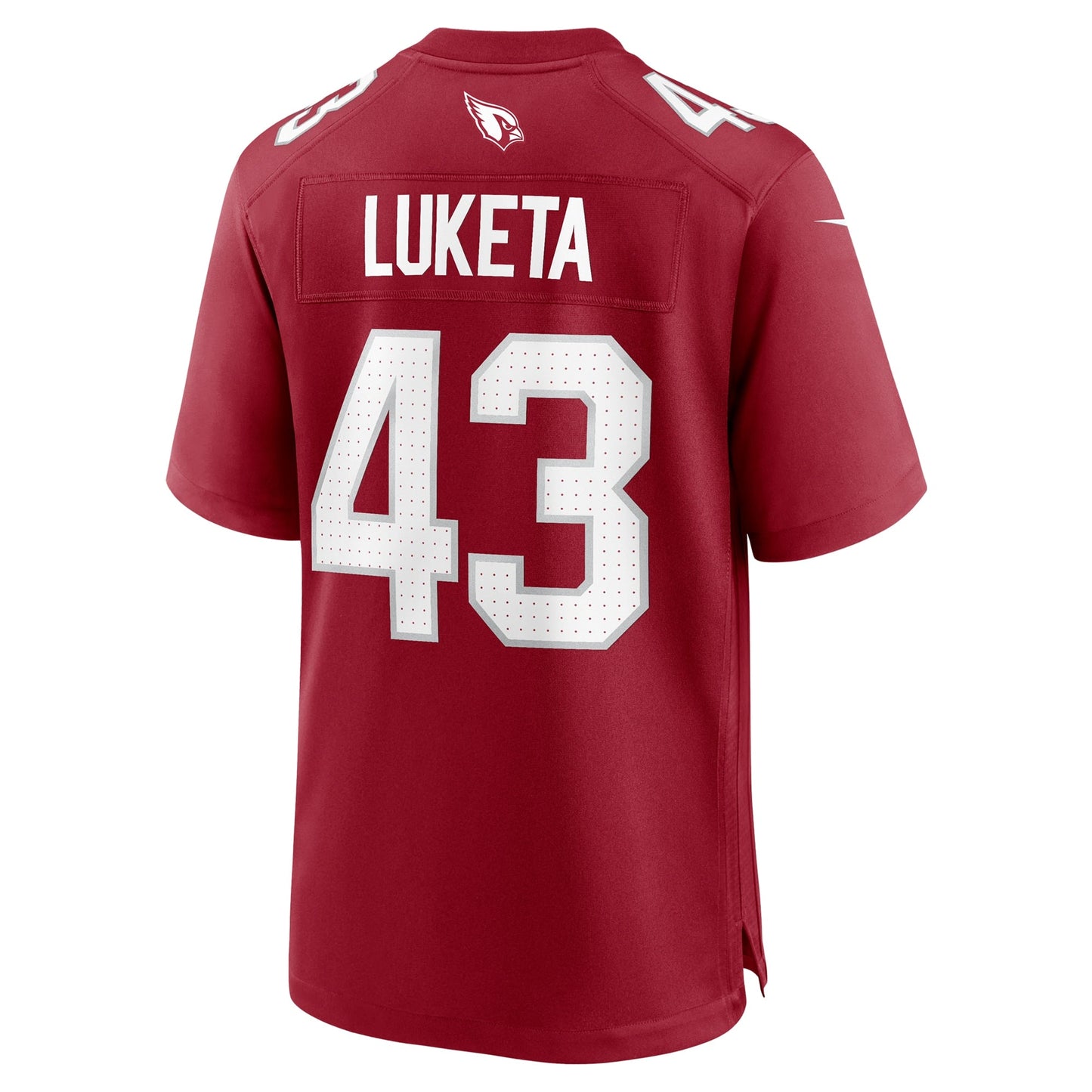 Jesse Luketa Arizona Cardinals Nike Team Game Jersey - Cardinal