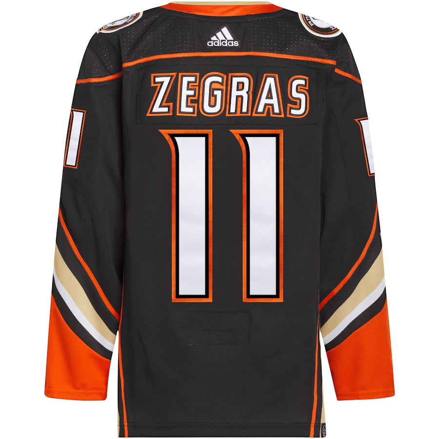 Trevor Zegras Anaheim Ducks Home Primegreen Jersey - Black