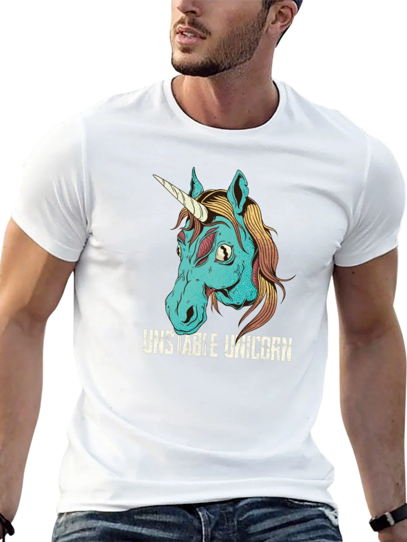 Unstable Unicorn Graphic Tee