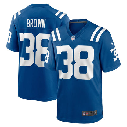 Pharaoh Brown Indianapolis Colts Nike Game   Jersey - Royal