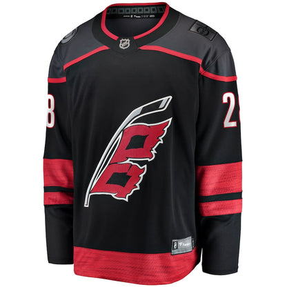 Brendan Lemieux Carolina Hurricanes   Home Premier Breakaway  Jersey - Black