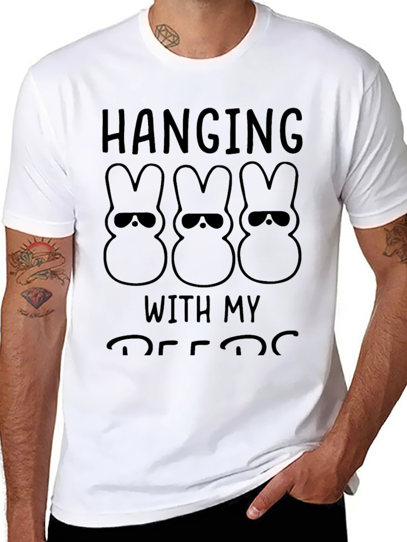 Hanging With My Peeps Easter T-Shirt