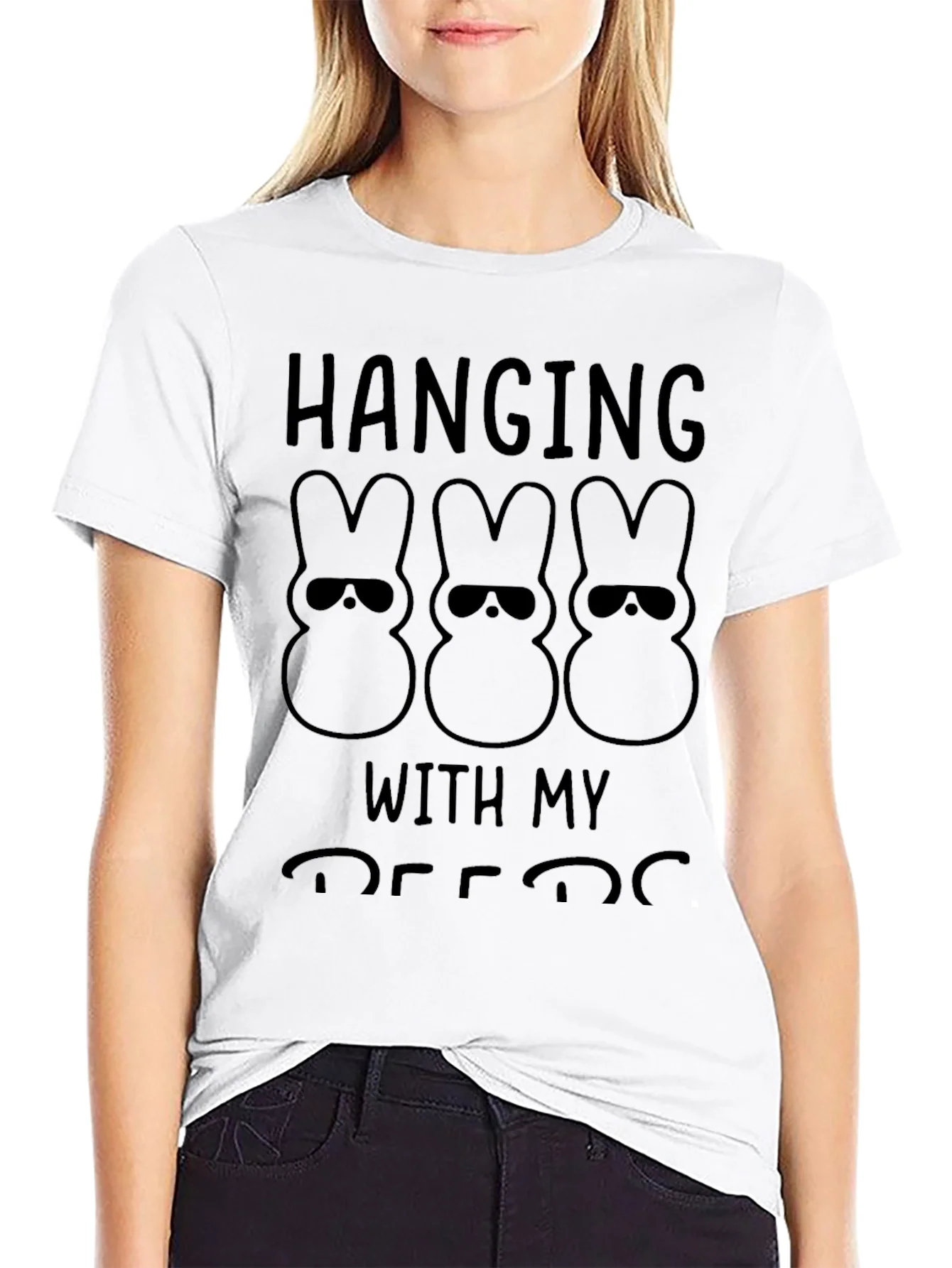 Hanging With My Peeps Easter T-Shirt