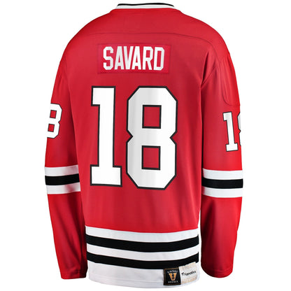 Denis Savard Chicago Blackhawks   Premier Breakaway Retired  Jersey - Red