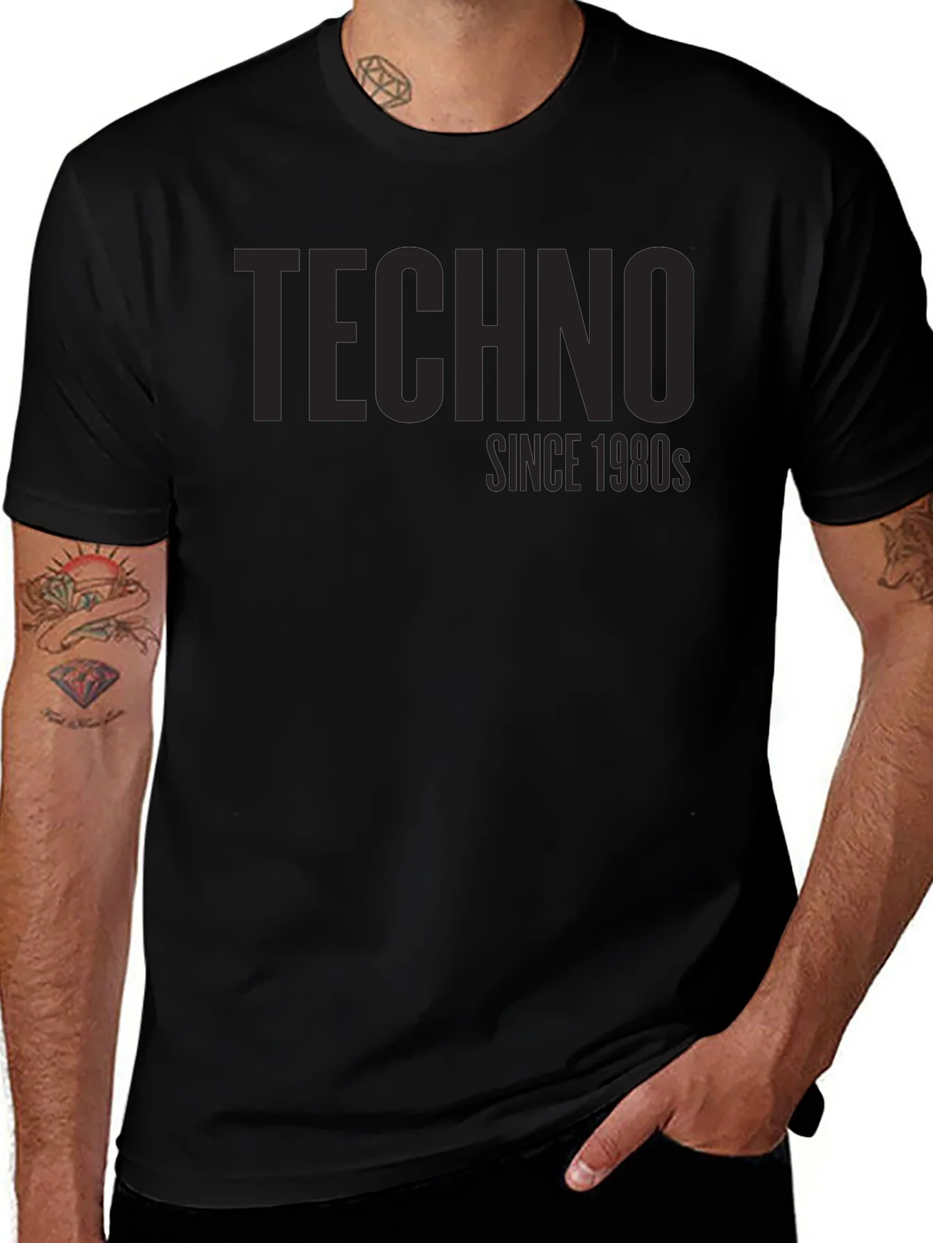Techno Since 1980s Graphic T-Shirt