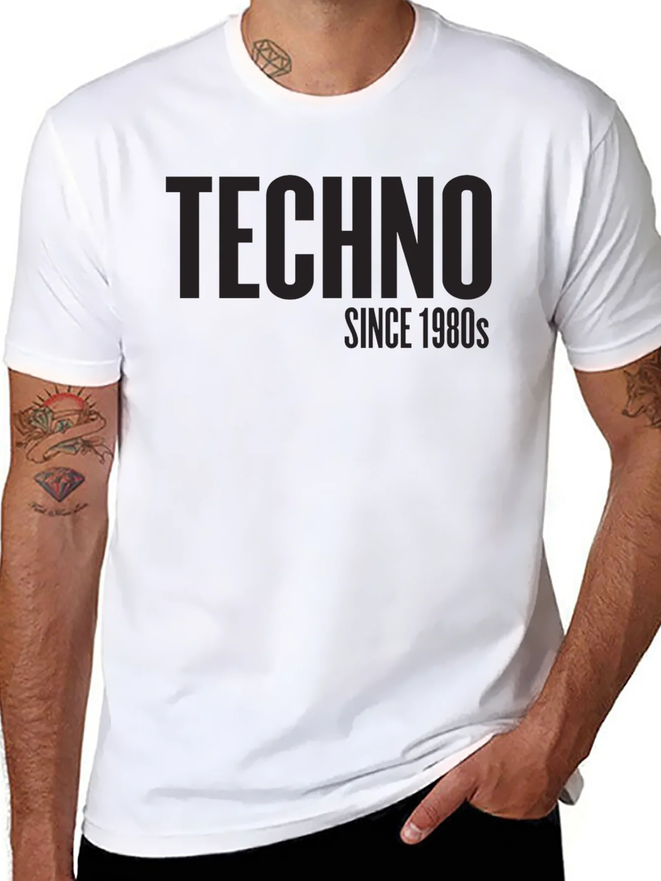 Techno Since 1980s Graphic T-Shirt