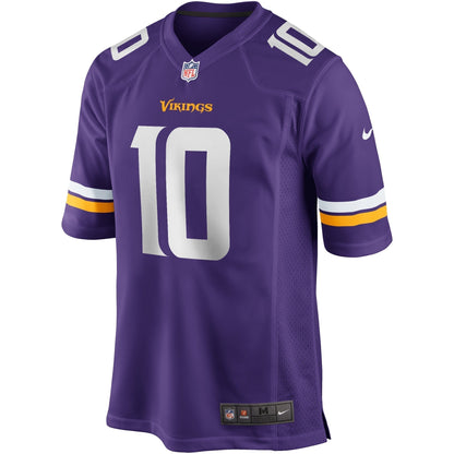 Fran Tarkenton Minnesota Vikings Nike Game Retired   Jersey - Purple