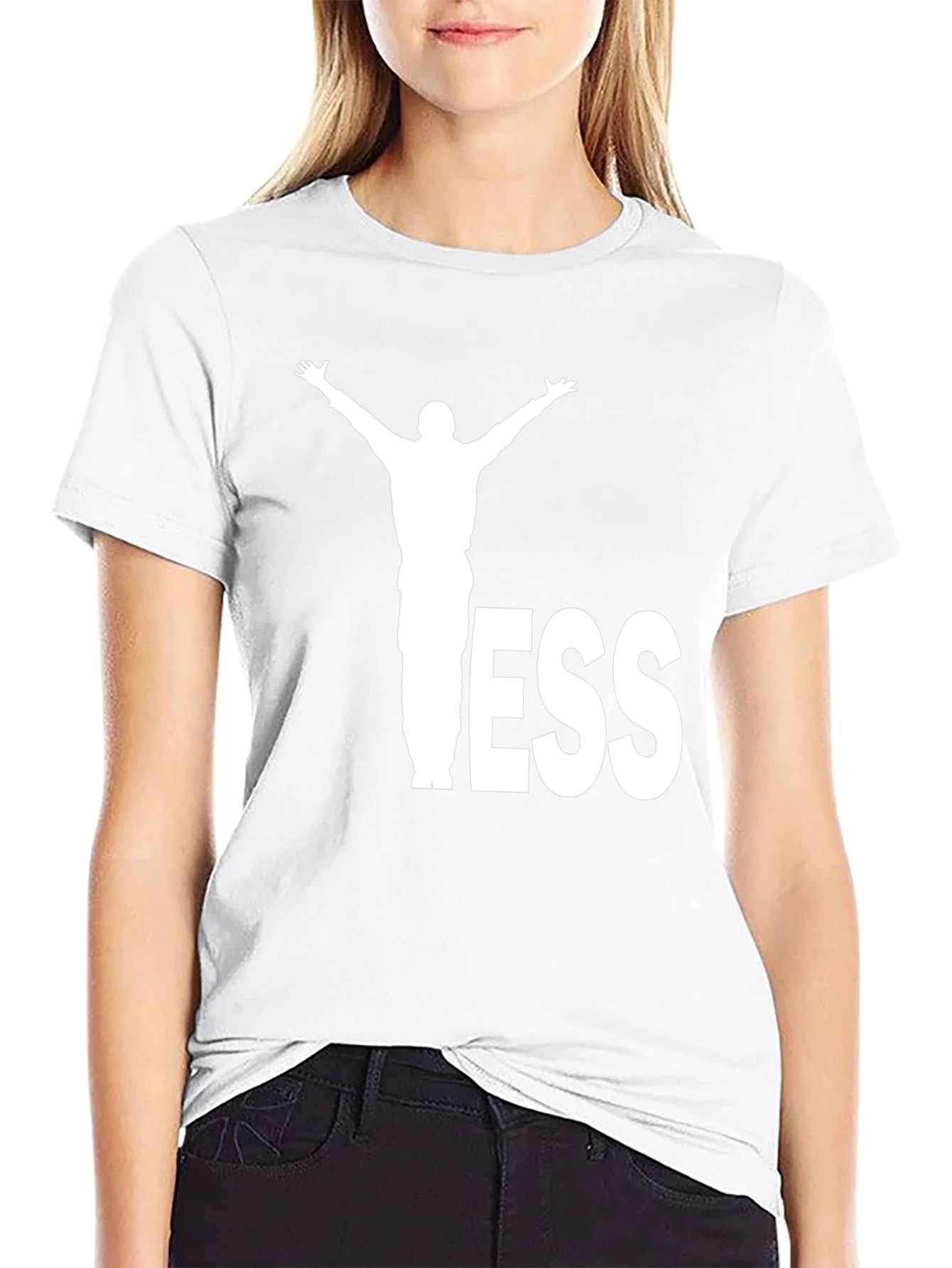 Jesus Graphic T-Shirt - Black