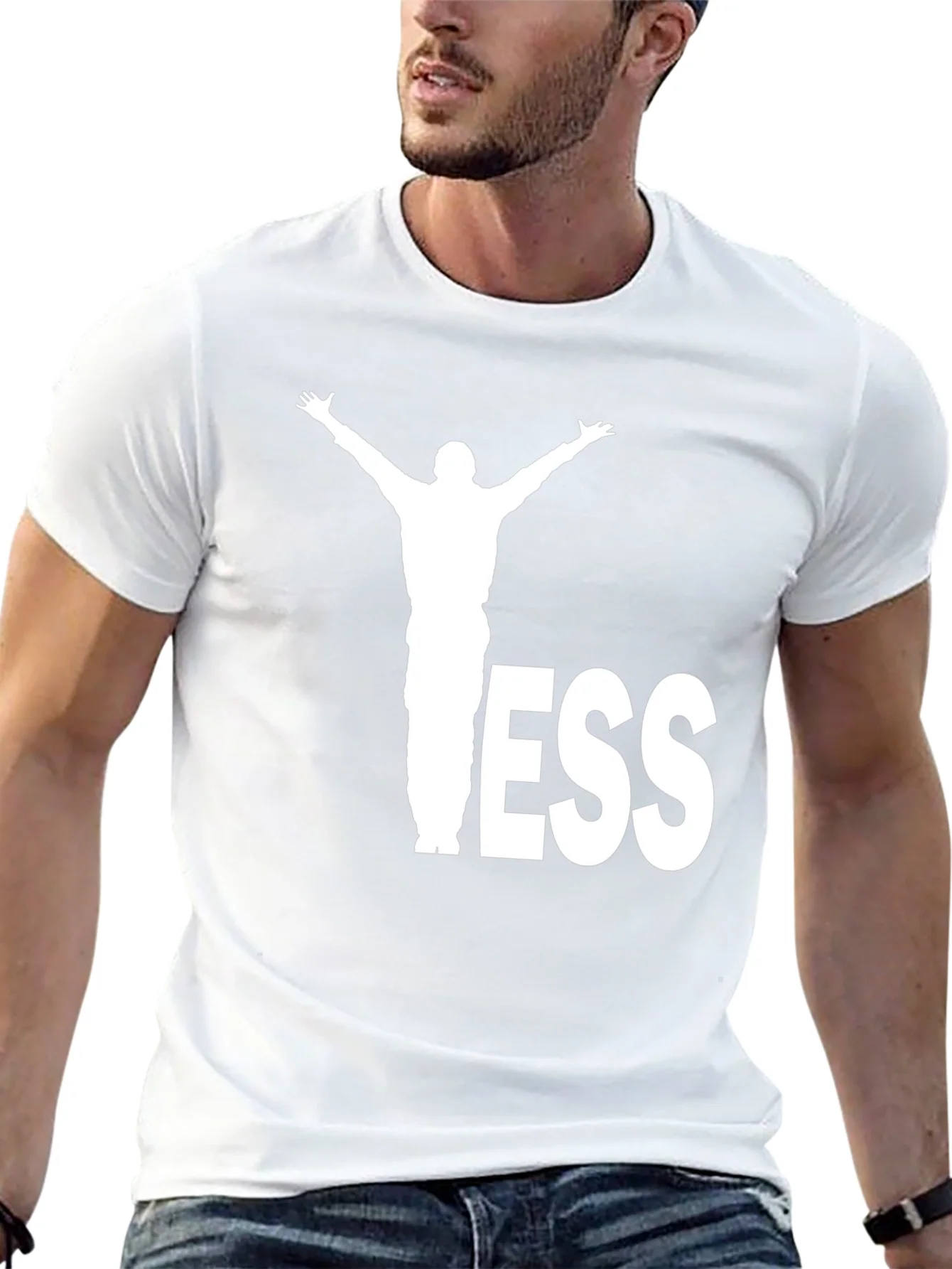 Jesus Graphic T-Shirt - Black