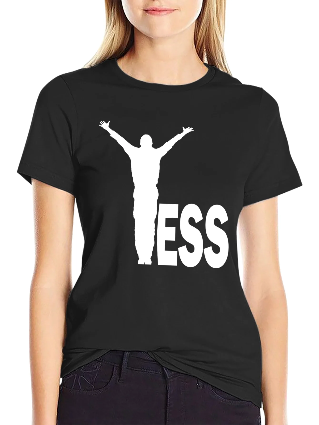 Jesus Graphic T-Shirt - Black