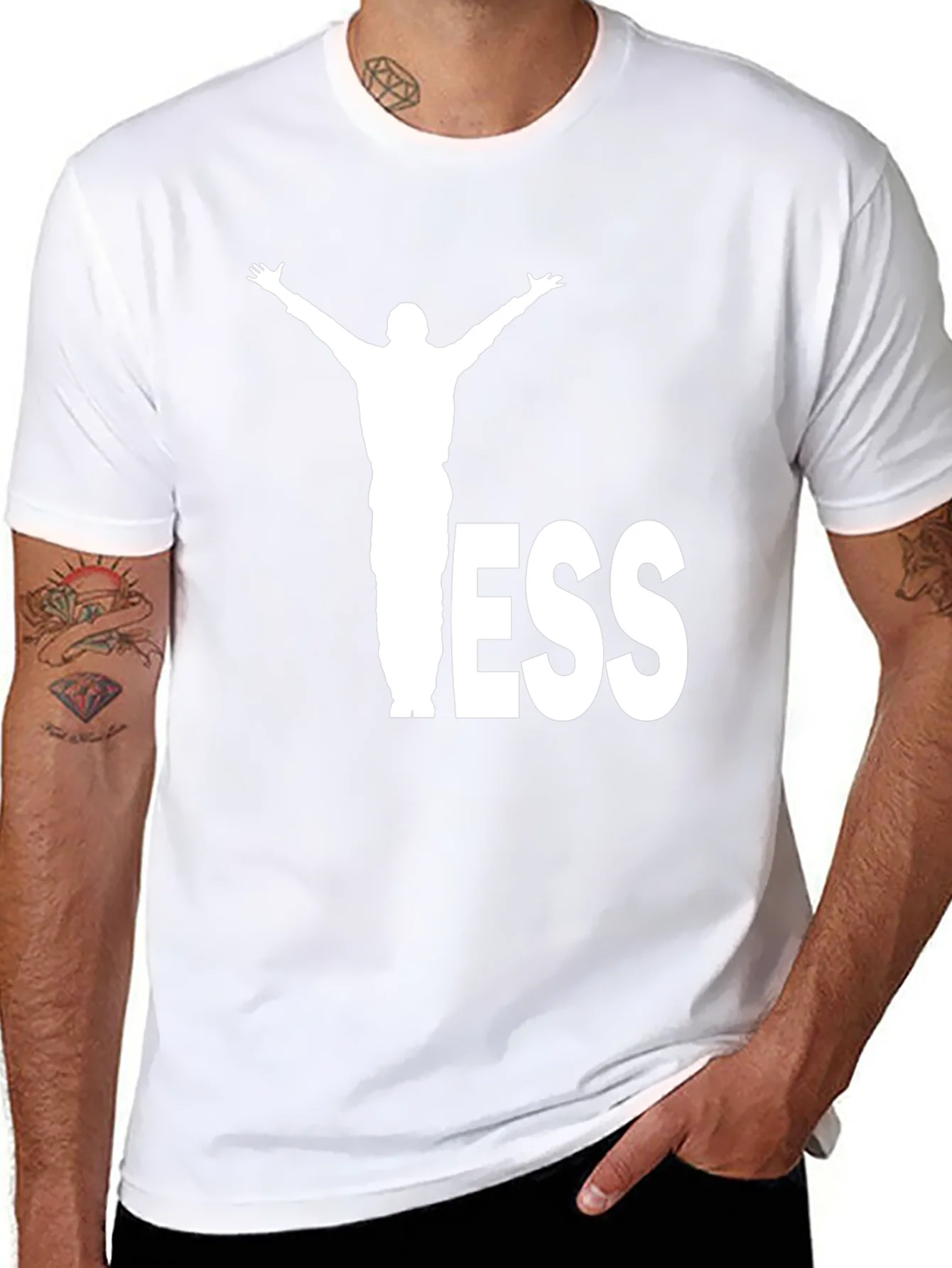 Jesus Graphic T-Shirt - Black