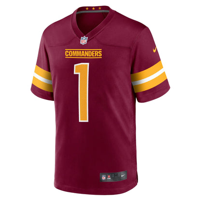 Jahan Dotson Washington Commanders Nike   Game Jersey - Burgundy