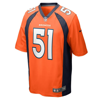 Ronnie Perkins Denver Broncos Nike  Game Jersey -  Orange