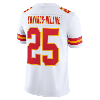 Clyde Edwards-Helaire Kansas City Chiefs Vapor Limited Jersey - White