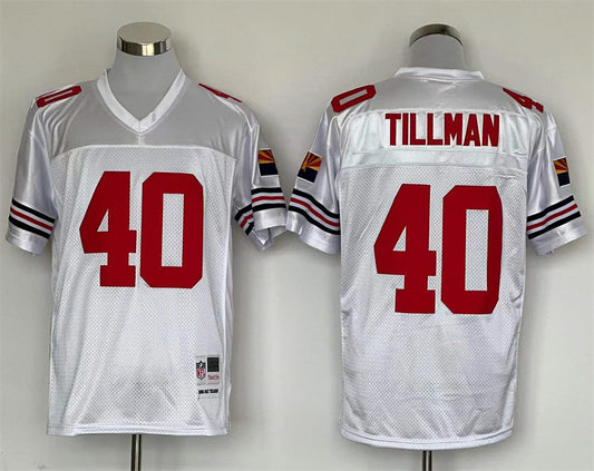 Men's Arizona Cardinals Pat Tillman  White Legacy Replica Jersey1