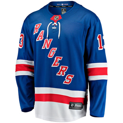Alexis Lafreniere New York Rangers   Home Breakaway Jersey - Blue