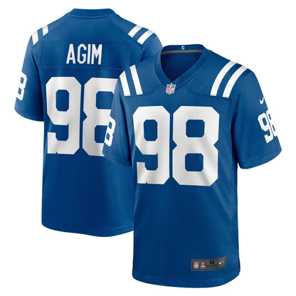McTelvin Agim Indianapolis Colts Nike Team Game Jersey -  Royal