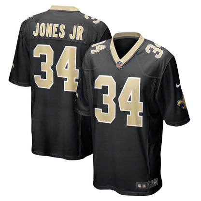 Tony Jones Jr. New Orleans Saints Nike   Game Jersey - Black