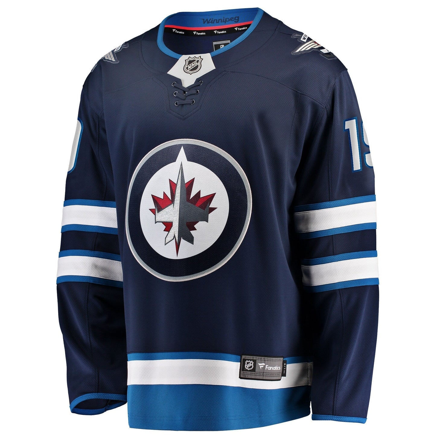 Men's Winnipeg Jets David Gustafsson Fanatics Navy Jersey
