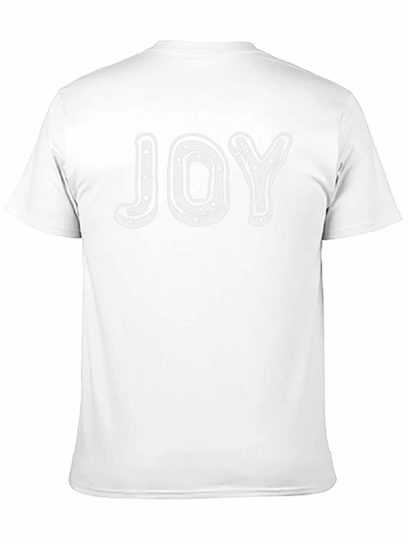 Joy Graphic Tee - Black Cotton T-Shirt