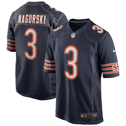 Bronko Nagurski Chicago Bears Nike Game Retired   Jersey - Navy