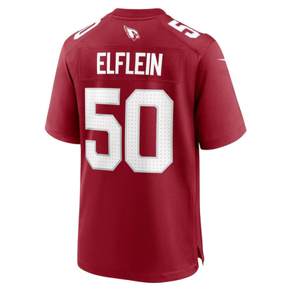 Pat Elflein Arizona Cardinals Nike Team Game Jersey -  Cardinal