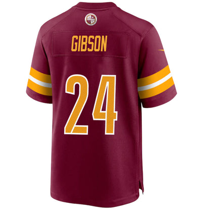 W.Commanders #24 Antonio Gibson Burgundy Stitched Player Vapor Game Football Jerseys
