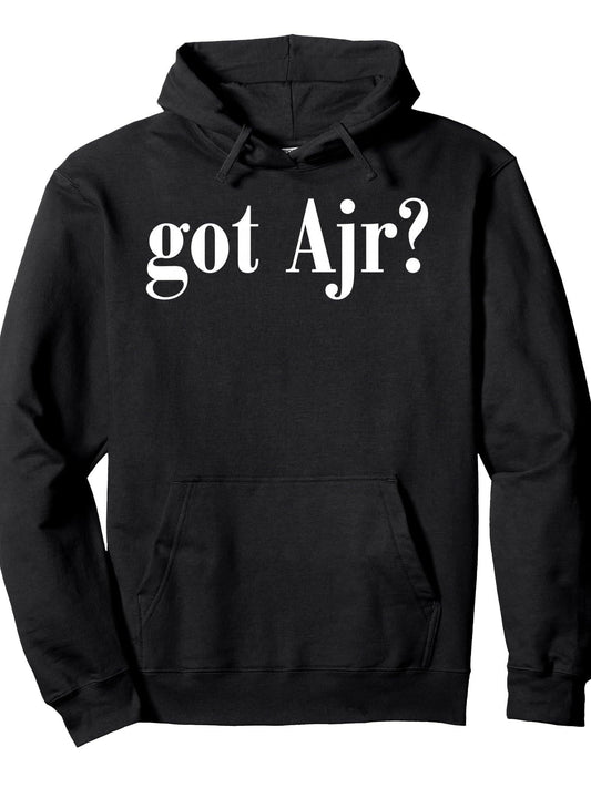 Funny Got Ajr? Good Deeds Pullover Hoodie Ramadan Black 250gsm Cotton Long Sleeve Men Casual Hoodie