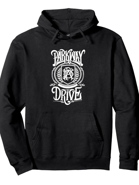 Parkway Drive Pullover Hoodie Ramadan Black 250gsm Cotton Long Sleeve Men Casual Hoodie