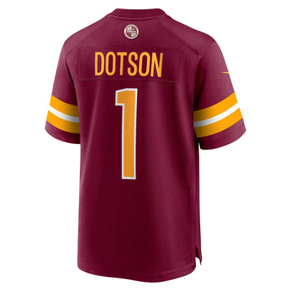 Jahan Dotson Washington Commanders Nike   Game Jersey - Burgundy
