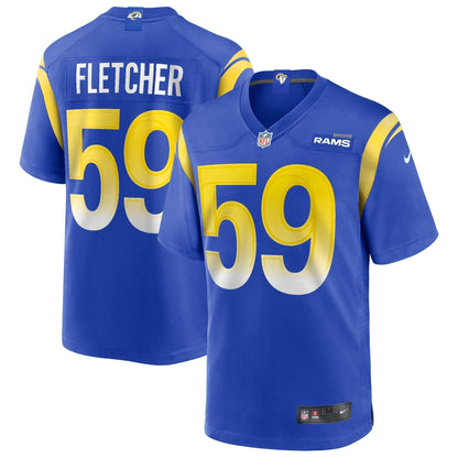 London Fletcher Los Angeles Rams Nike Game Retired   Jersey - Royal