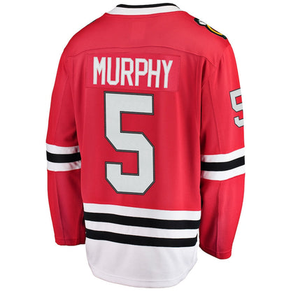 Connor Murphy Chicago Blackhawks Breakaway  Jersey - Red