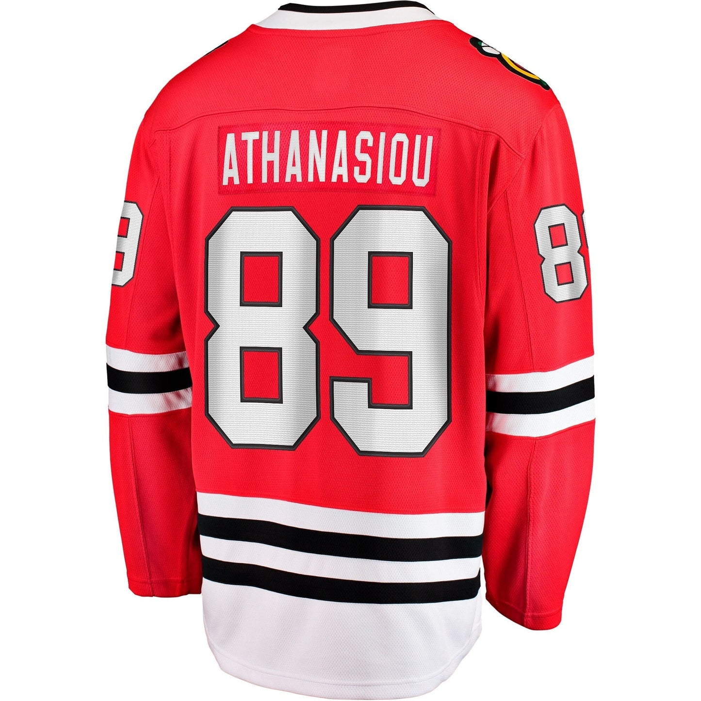 Andreas Athanasiou Chicago Blackhawks   Home Breakaway Jersey - Red