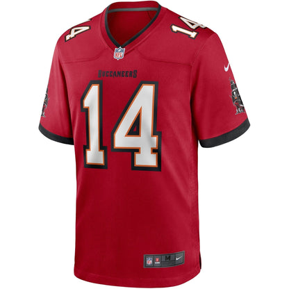 Brad Johnson Tampa Bay Buccaneers Nike Game Retired   Jersey - Red