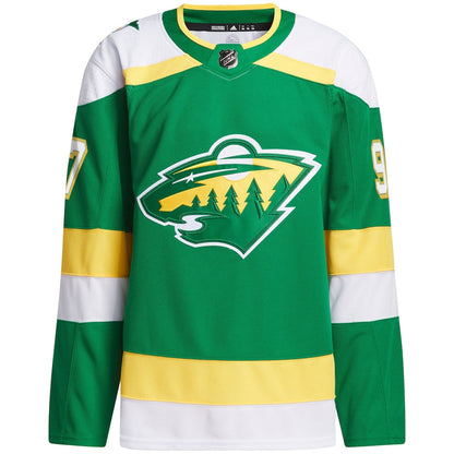 Kirill Kaprizov Minnesota Wild   2023/24 Alternate Primegreen   Jersey - Green