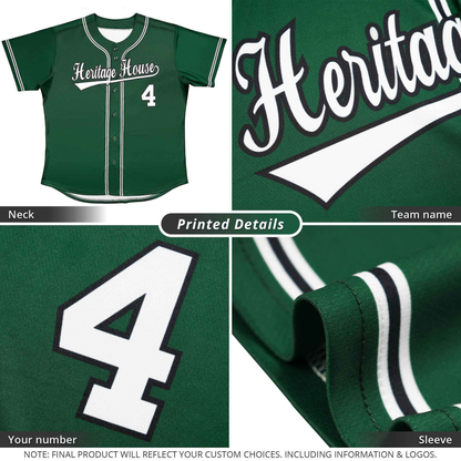 Custom Red Royal-White Classic Style Authentic Baseball Jersey