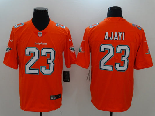 Men's Miami Dolphins Jay Ajayi #23 Orange Game Jersey1