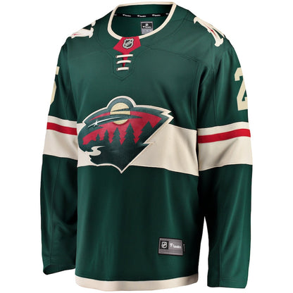 Jonas Brodin Minnesota Wild   Breakaway Jersey - Green