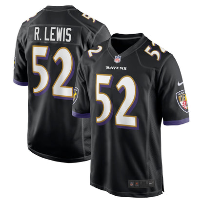 Ray Lewis Baltimore Ravens Nike Retired   Jersey - Black