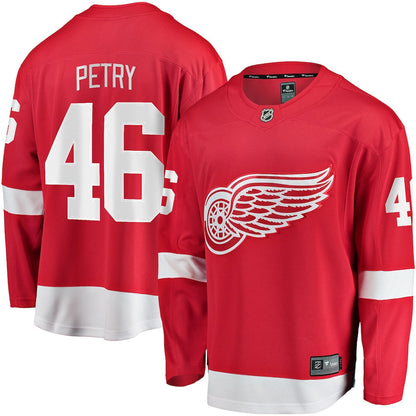 Jeff Petry Detroit Red Wings   Home Breakaway Jersey - Red