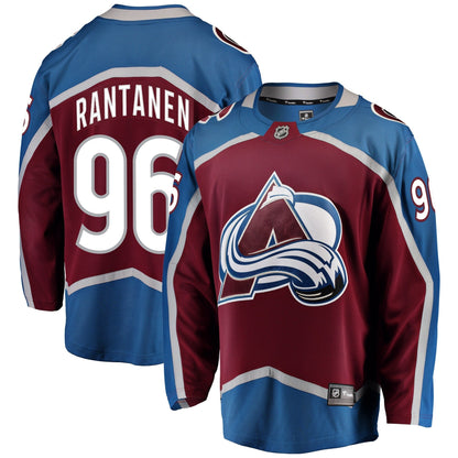 Mikko Rantanen Colorado Avalanche   Breakaway  Jersey - Burgundy