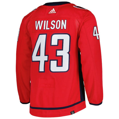 Men's Washington Capitals Tom Wilson Red Jersey