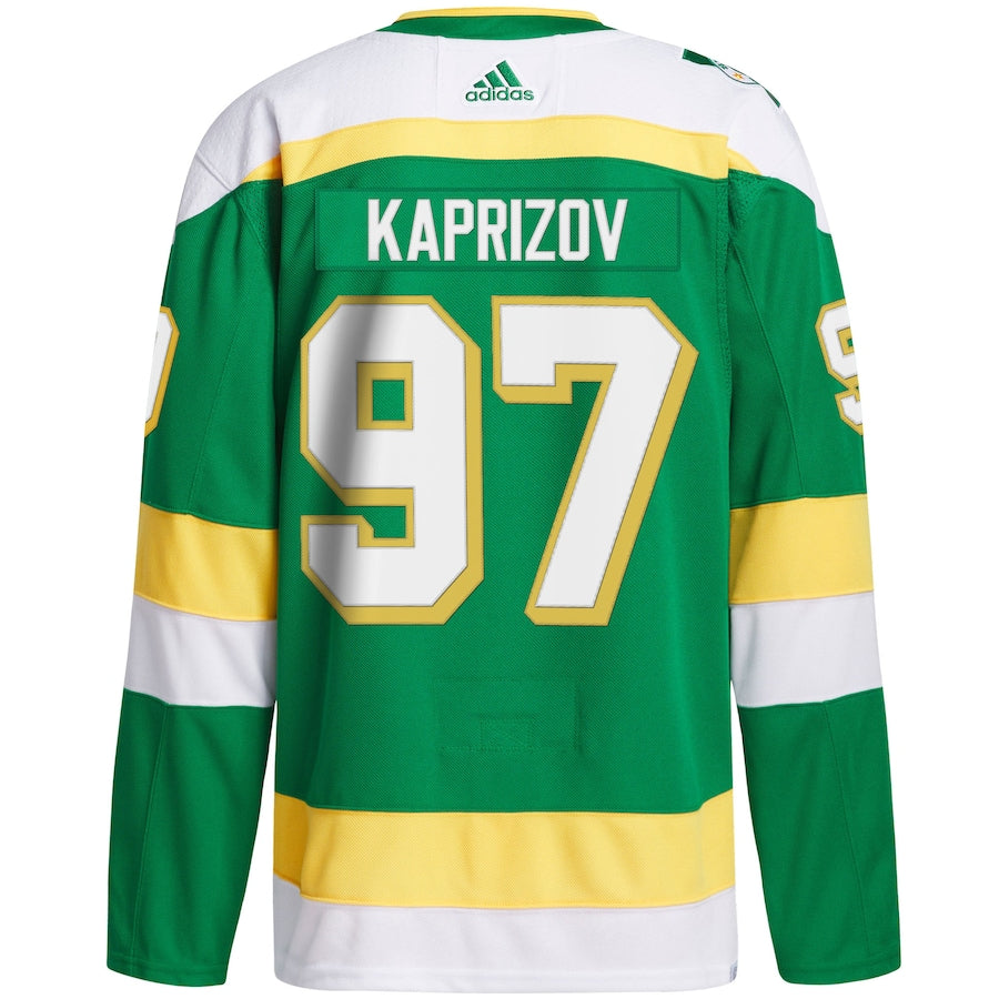 Kirill Kaprizov Minnesota Wild   2023/24 Alternate Primegreen   Jersey - Green